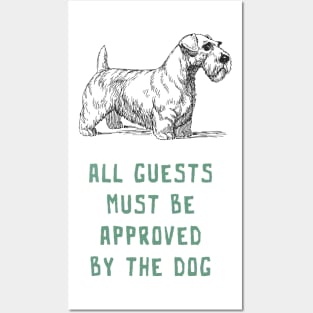 All Guests Must Be Approved By The Dog Posters and Art